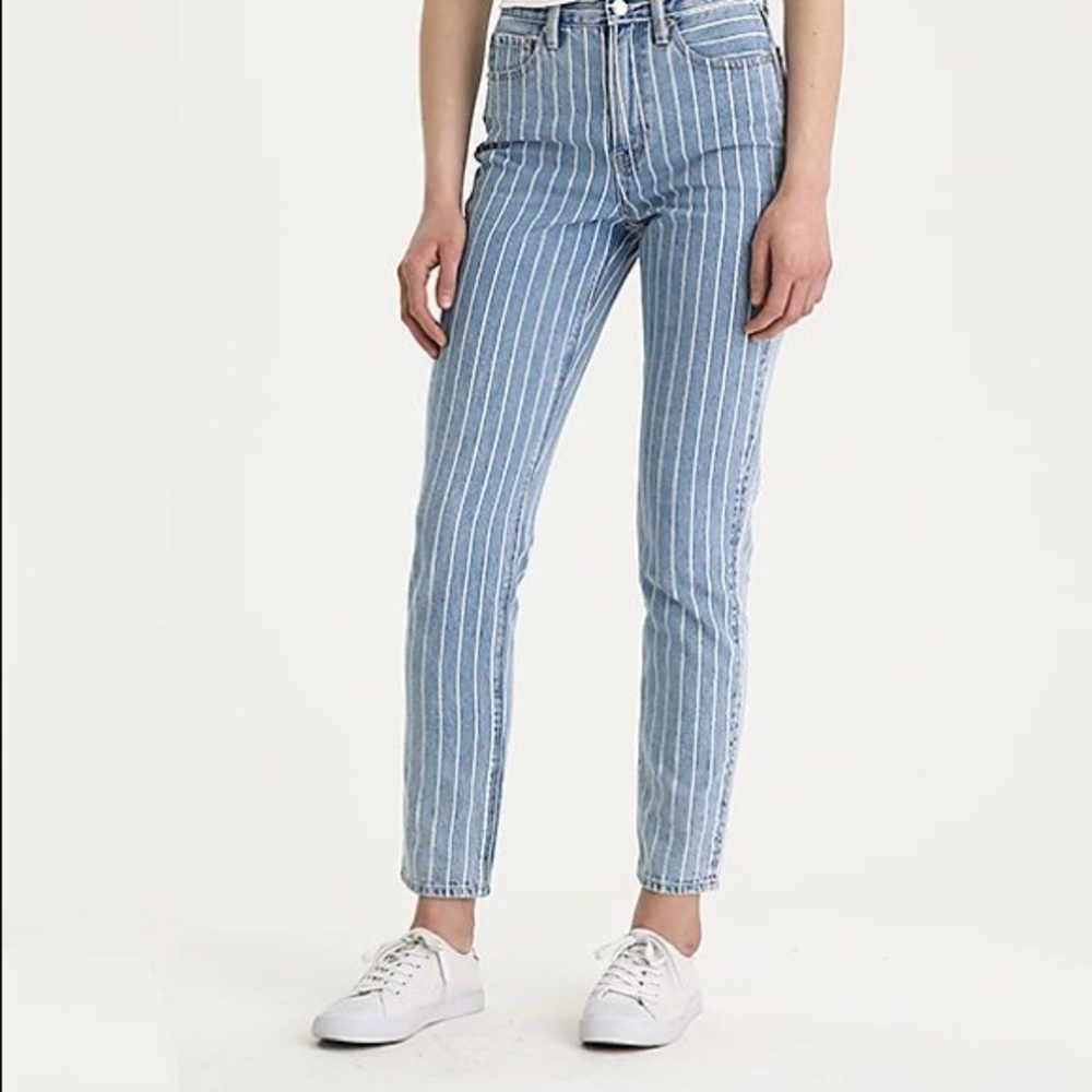 Striped Mom Jeans (70s)  - American Eagle